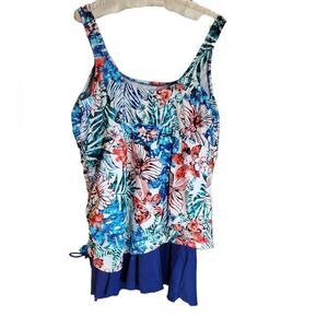 AZUL one-piece swimdress 18W
